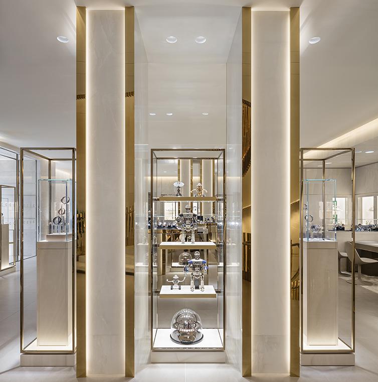 Cartier Luxury jewelry shop design - M2 Retail